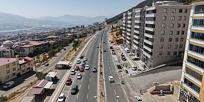 BÜYÜKŞEHİR’DEN KUZEY ÇEVRE YOLU’NA YAYA DOSTU DOKUNUŞ
