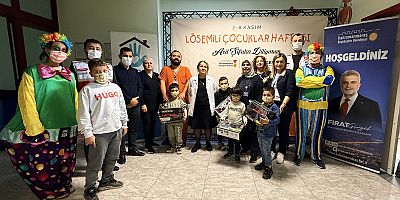 BÜYÜKŞEHİR’DEN LÖSEMİLİ ÇOCUKLARA MORAL ETKİNLİĞİ