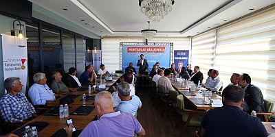 BÜYÜKŞEHİR’DEN PAZARCIK’A ÇÖZÜM ODAKLI ZİYARET