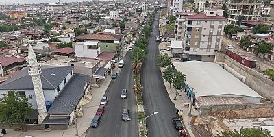 BÜYÜKŞEHİR, DULKADİROĞLU ŞEYH ŞAMİL CADDESİ’NİN ASFALTINI YENİLEDİ