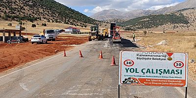 BÜYÜKŞEHİR, GÖKSUN’DA ULAŞIM ATAĞINI SÜRDÜRÜYOR