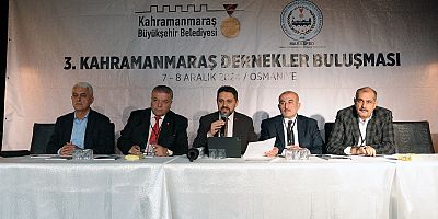 Kahramanmaraş Büyükşehir Belediyesi ve Akdeniz Kahramanmaraş Dernekler Federasyonu iş birliğiyle Osmaniye’de düzenlenen 3. Kahramanmaraş Dernekler Buluşması’nda Kahramanmaraş’ın tanıtımı ve kültürel m