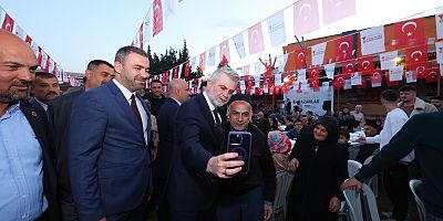 BÜYÜKŞEHİR’İN İFTAR SOFRASI BU KEZ ONİKİŞUBAT’TA YÜZLERCE VATANDAŞI AĞIRLADI