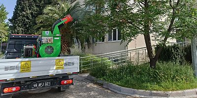 BÜYÜKŞEHİR’İN İLAÇLAMA EKİPLERİ SAHADA…