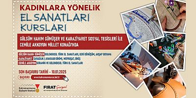 BÜYÜKŞEHİR’İN KADINLARA YÖNELİK KURSLARINDA YENİ DÖNEM BAŞVURULARI BAŞLADI