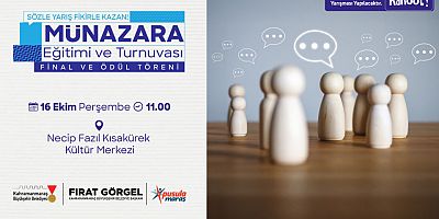 BÜYÜKŞEHİR’İN ÖDÜLLÜ MÜNAZARA TURNUVASINDA FİNAL HEYECANI