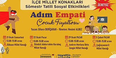 BÜYÜKŞEHİR’İN TİYATRO GÖSTERİSİ İLÇELERDE MİNİKLERLE BULUŞACAK