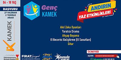 BÜYÜKŞEHİR’İN YAZ KURSLARI İLÇELERDE DE GENÇLERLE BULUŞUYOR