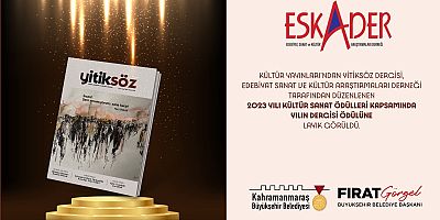 BÜYÜKŞEHİR’İN YİTİKSÖZ’ÜNE BİR ÖDÜL DAHA