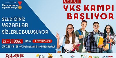 BÜYÜKŞEHİR’İN YKS KAMPI PAZARTESİ GÜNÜ MATEMATİK İLE BAŞLIYOR!