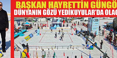 BÜYÜKŞEHİR, KAR VOLEYBOLU DÜNYA TURU’NA EV SAHİPLİĞİ YAPACAK