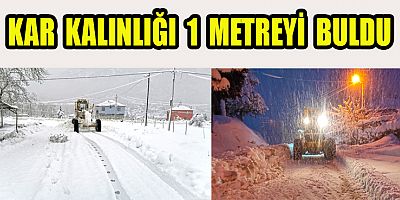 BÜYÜKŞEHİR KARLA MÜCADELE ÇALIŞMALARINDA TEDBRLERİNİ ARTIRDI