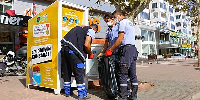 BÜYÜKŞEHİR KIYAFET KUMBARALARIYLA HEDEF: “SIFIR ATIK”