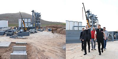 BÜYÜKŞEHİR, KUZEY İLÇELERİ İÇİN BÖLGENİN EN BÜYÜK ASFALT ÜRETİM TESİSİNİ KURUYOR