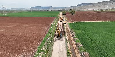 BÜYÜKŞEHİR, PAZARCIK GAZİANTEP BAĞLANTI YOLUNU YENİLİYOR