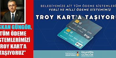 BÜYÜKŞEHİR, PERSONEL MAAŞLARI İLE TÜM ÖDEMELERİNİ TROY ÜZERİNDEN YAPACAK