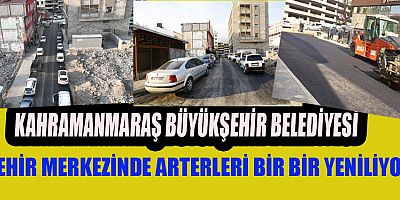 BÜYÜKŞEHİR, REFÜJ, YÜRÜYÜŞ YOLU VE ASFALT ÇALIŞMALARINI SÜRDÜRÜYOR