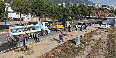 BÜYÜKŞEHİR, ŞEHİRDE YEŞİL DÖNÜŞÜM BAŞLATTI