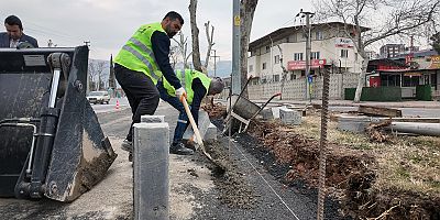 BÜYÜKŞEHİR, SÜTÇÜ İMAM KAVŞAĞI’NDA YENİLEMELERİNİ SÜRDÜRÜYOR