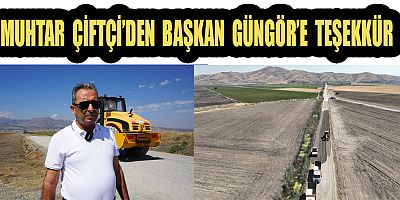 Kahramanmaraş Büyükşehir Belediyesi Türkoğlu Minehöyük yolunda çalışmalarını sürdürüyor. Çalışmalardan memnun olan Minehüyük Mahalle Muhtarı Hıdır İlyas Çiftçi