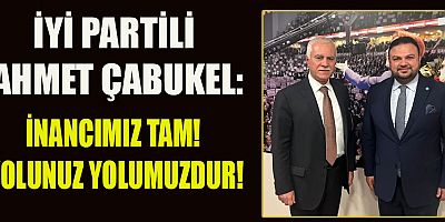ÇABUKEL’DEN KORAY AYDIN’A DESTEK