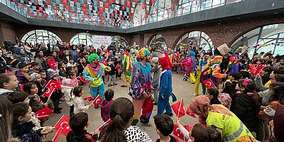 ÇADIR KENTLERDE KALAN ÇOCUKLAR EXPO 2023 ALANINDA UNUTULMAZ BİR GÜN YAŞADI