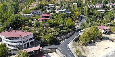 ÇAĞLAYAN YOLU BÜYÜKŞEHİRLE YENİLENDİ