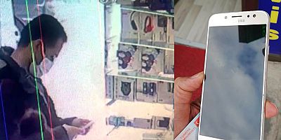 ÇALDIĞI TELEFONU SATMAK İSTERKEN YAKALANDI
