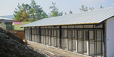 CAN DOSTLAR İÇİN  15 DÖNÜM ALANDA YAPILAN PROJEDE SONA GELİNDİ