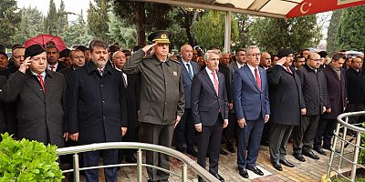 ÇANAKKALE ZAFERİ’NİN 109. YIL DÖNÜMÜNDE ŞEHİTLER DUALARLA YÂD EDİLDİ