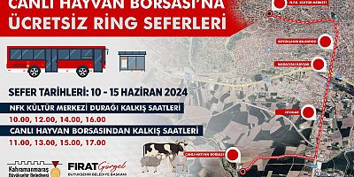 CANLI HAYVAN BORSASI’NA ÜCRETSİZ RİNG SEFERLERİ BAŞLADI!