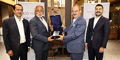CENGİZ HALİL ÇİÇEK'E TEŞEKKÜR PLAKETİ