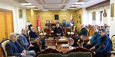 CERRAHPAŞA ARAŞTIRMA ÜNİVERSİTESİ REKTÖRÜ AYDIN'DAN REKTÖR YASIM'A ZİYARET