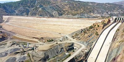 ÇETİNTEPE BARAJI’NDA ÇALIŞMALAR DEVAM EDİYOR