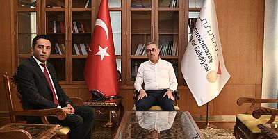 ÇEVRE, ŞEHİRCİLİK VE İKLİM DEĞİŞİKLİĞİ İL MÜDÜRÜ ŞAHİN’DEN BAŞKAN GÜNGÖR’E ZİYARET