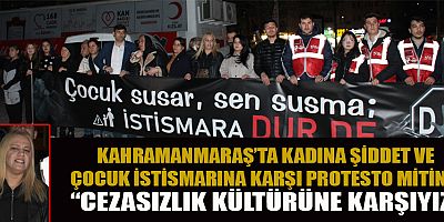 “ÇOCUK İSTİSMARI İNSANLIK SUÇUDUR”