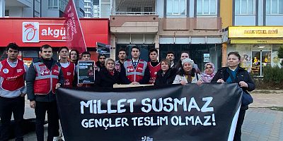 CHP GENÇLİK KOLLARI'NDAN 81 İLDE ORTAK AÇIKLAMA: BİLGE KAĞAN ŞARBAT'A DESTEK