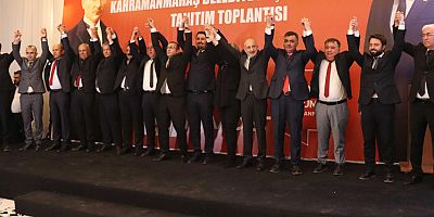KAHRAMANMARAŞ İTTİFAKI BELEDİYE BAŞKAN ADAYLARI GÖRÜCÜYE ÇIKTI