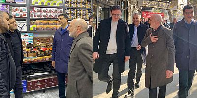 CHP KAHRAMANMARAŞ MİLLETVEKİLİ ALİ ÖZTUNÇ, ESNAF ZİYARETLERİNE DEVAM EDİYOR