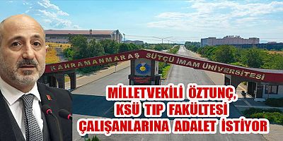 CHP’Lİ ALİ ÖZTUNÇ'TAN KADRO TALEBİ