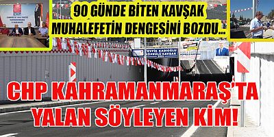 CHP'Lİ ÖZTUNÇ BİTMEZ, ATEŞ BİTTİ DİYOR