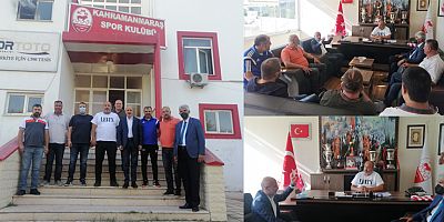 CHP’Lİ ÖZTUNÇ’TAN KAHRAMANMARAŞSPOR YÖNETİMİNE ZİYARET