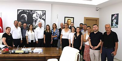 CHP MİLLETVEKİLİ ALİ ÖZTUNÇ’TAN PAZARCIK BELEDİYE BAŞKANI HAYDAR İKİZER’E ZİYARET