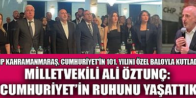 CHP'NİN CUMHURİYT BALOSUNA YOĞUN İLGİ