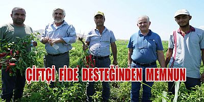 ÇİFTÇİNİN YÜZÜ GÜLÜYOR