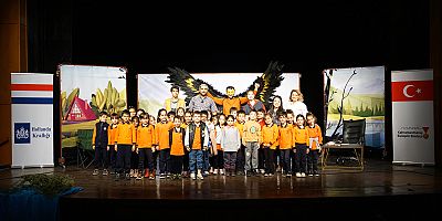 ÇOCUKLAR ULUSLARARASI GÖSTERİDE HEM EĞLENDİ HEM DOĞAYI ÖĞRENDİ