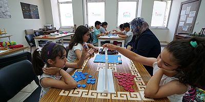 ÇOCUKLAR YAZ TATİLİNİ KAMEK’TE DEĞERLENDİRİYOR!