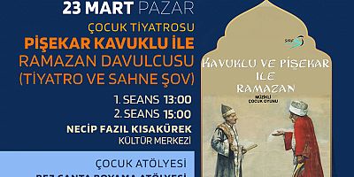 ÇOCUKLARA ÖZEL RAMAZAN ETKİNLİKLERİ EĞLENCELİ GÖSTERİLERLE FİNAL YAPIYOR