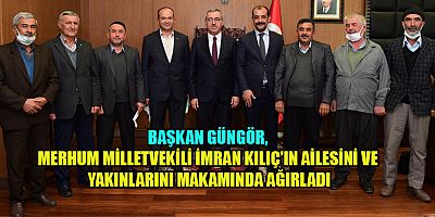 CÜCELİ SAKİNLERİNDEN BAŞKAN GÜNGÖR’E ZİYARET