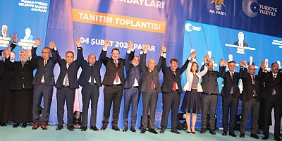 CUMHUR İTTİFAKININ 11 BELEDİYE BAŞKAN ADAYI TANITILDI